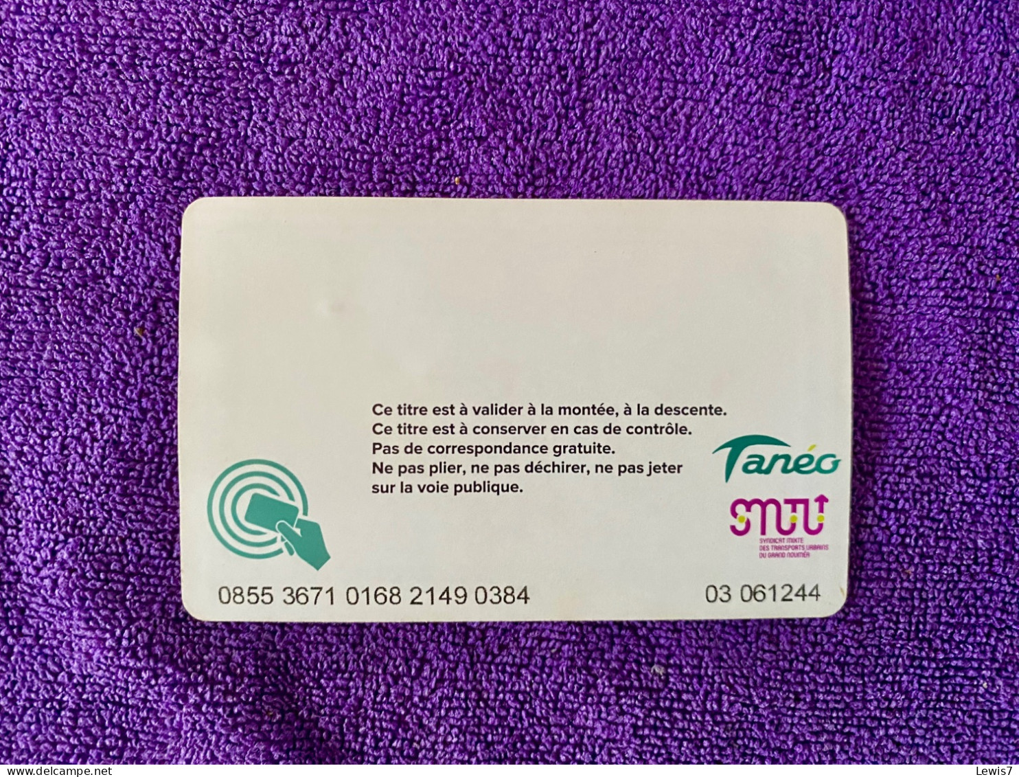 Bus Ticket - New-Caledonia - Monde