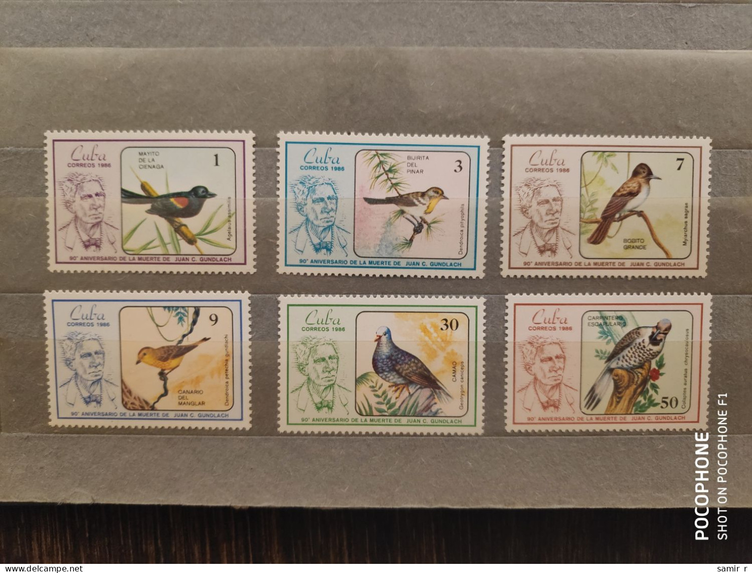 1986	Cuba	Birds  (F90) - Neufs