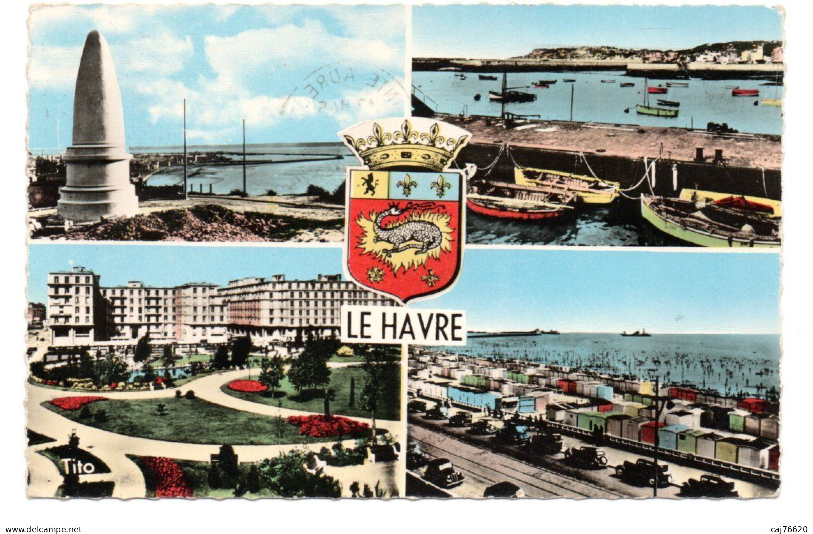 Le Havre , Le Pain De Sucre, L'avant Port, Le Square St-roch,la Plage - Non Classés