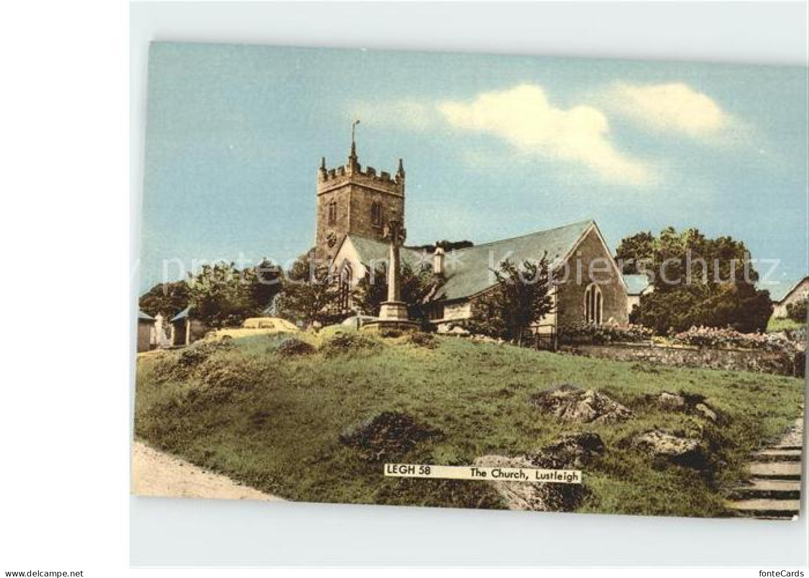 72330329 Lustleigh Devon The Curch Lustleigh Devon - Autres & Non Classés