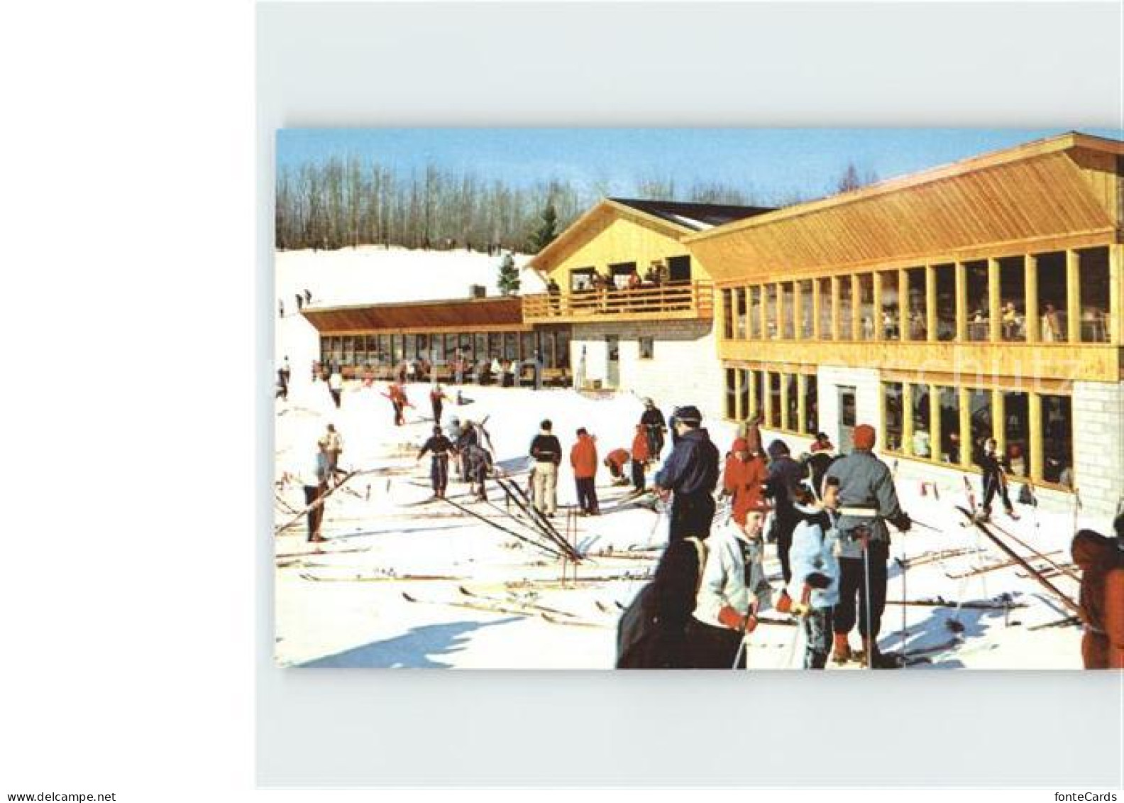 72329375 Cable_Wisconsin The Chalet Mount Telmark Ski Arena - Otros & Sin Clasificación