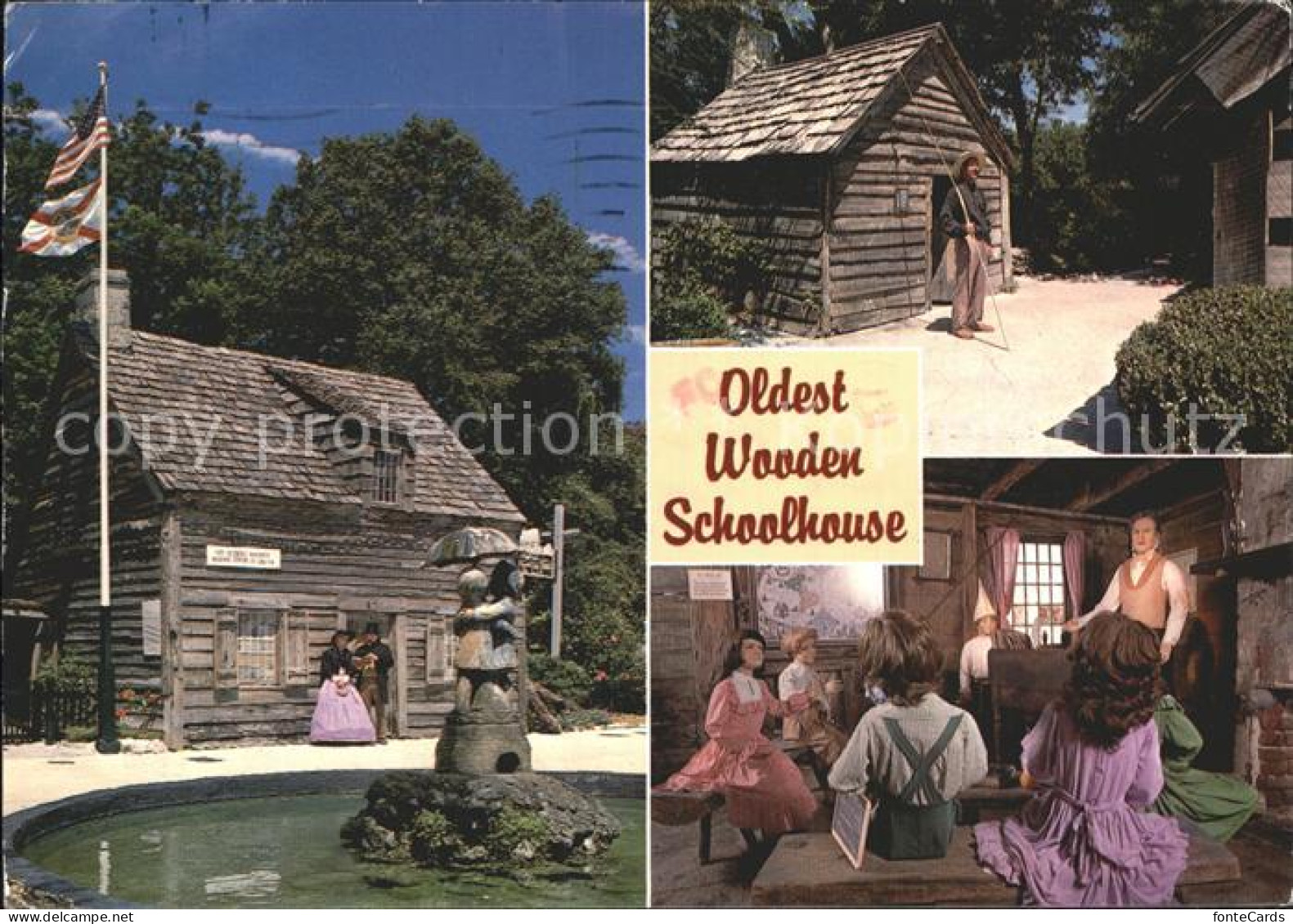 72329111 Saint_Augustine_Florida Oldest Wooden Schoolhouse  - Other & Unclassified