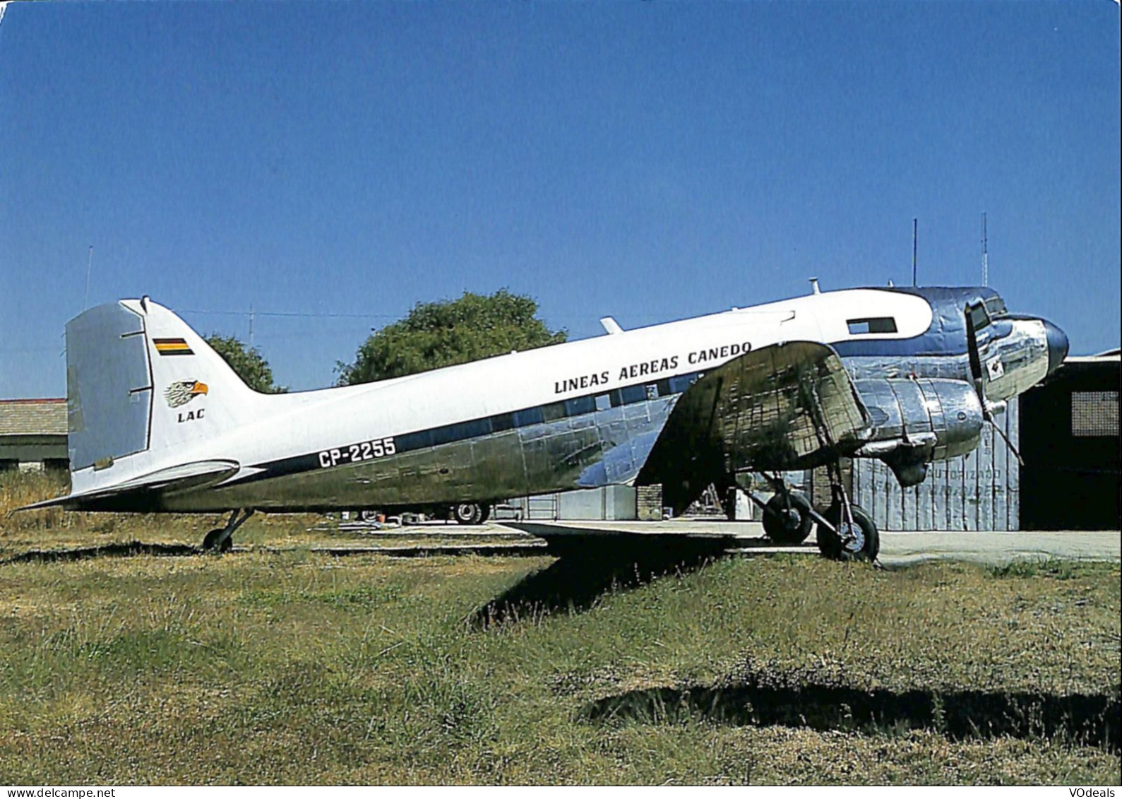 Belgique - Transports - Aviation - Avions - Lineas Aereas Canedo - DC-3C - CP-2255 - 1946-....: Era Moderna