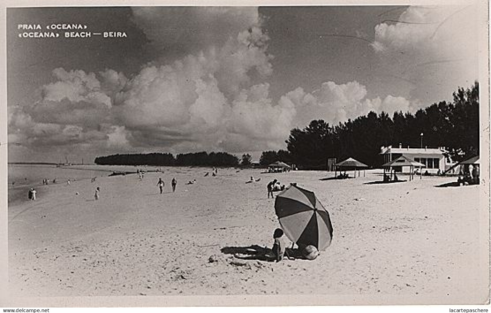 X126157 AFRIQUE ORIENTALE PORTUGUAISE MOZAMBIQUE MOCAMBIQUE AFRICA ORIENTAL PORTUGUESA BEIRA PRAIA OCEANA OCEANA BEACH - Mosambik