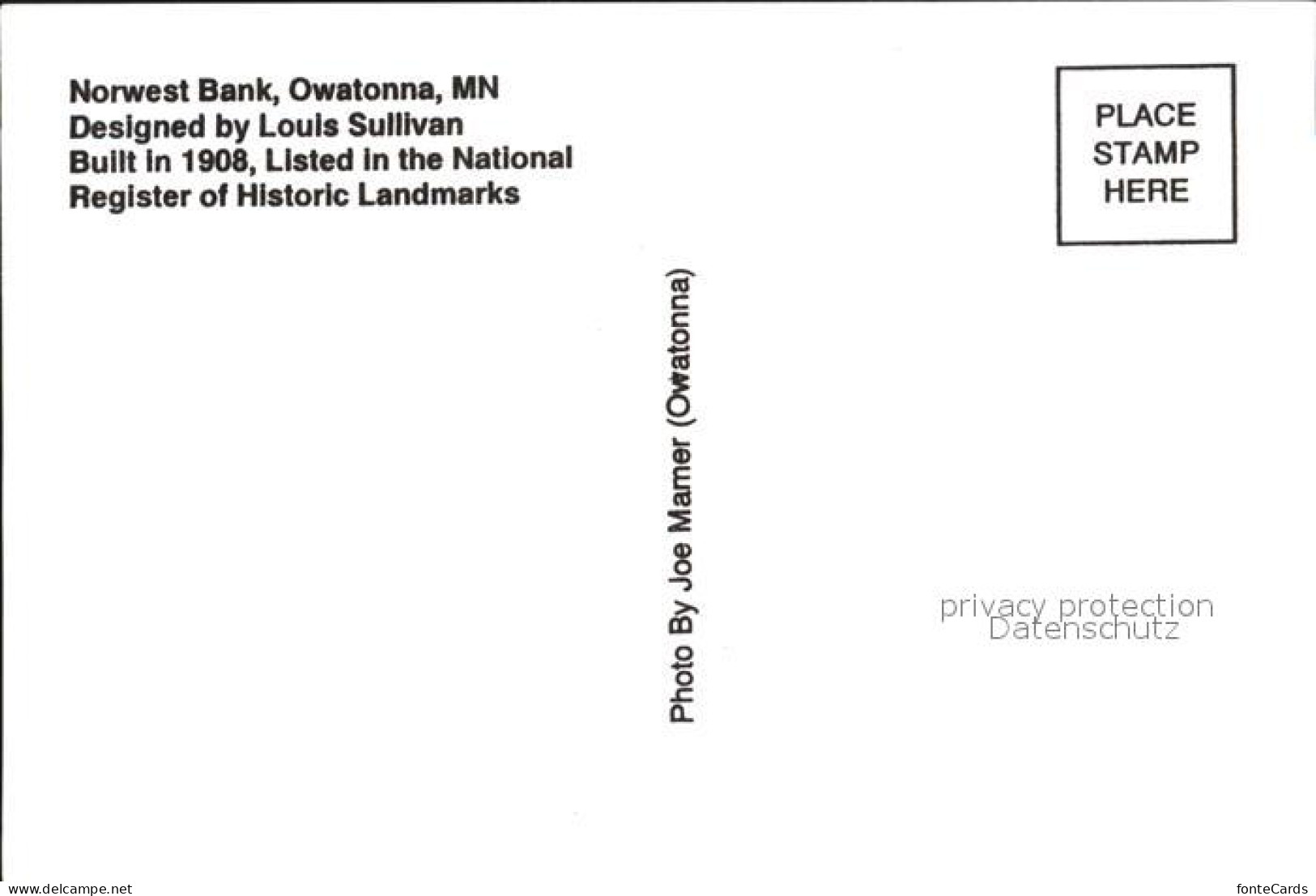 72329079 Owatonna Norwest Bank - Other & Unclassified