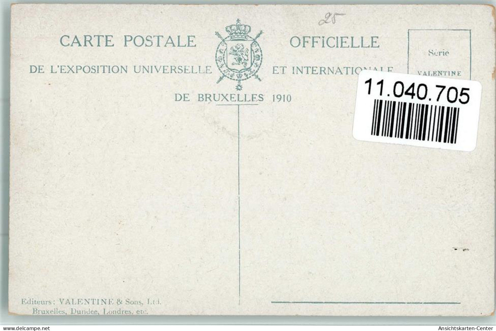 11040705 - Bruessel - Expositions Universelles