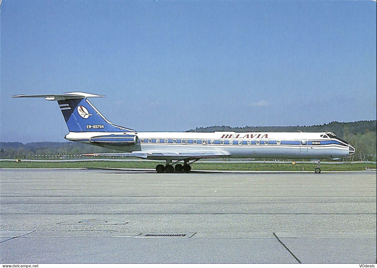 Belgique - Transports - Aviation - Avions - BELAVIA Belarussian Airlines Tupolev 134/A - 1946-....: Ere Moderne