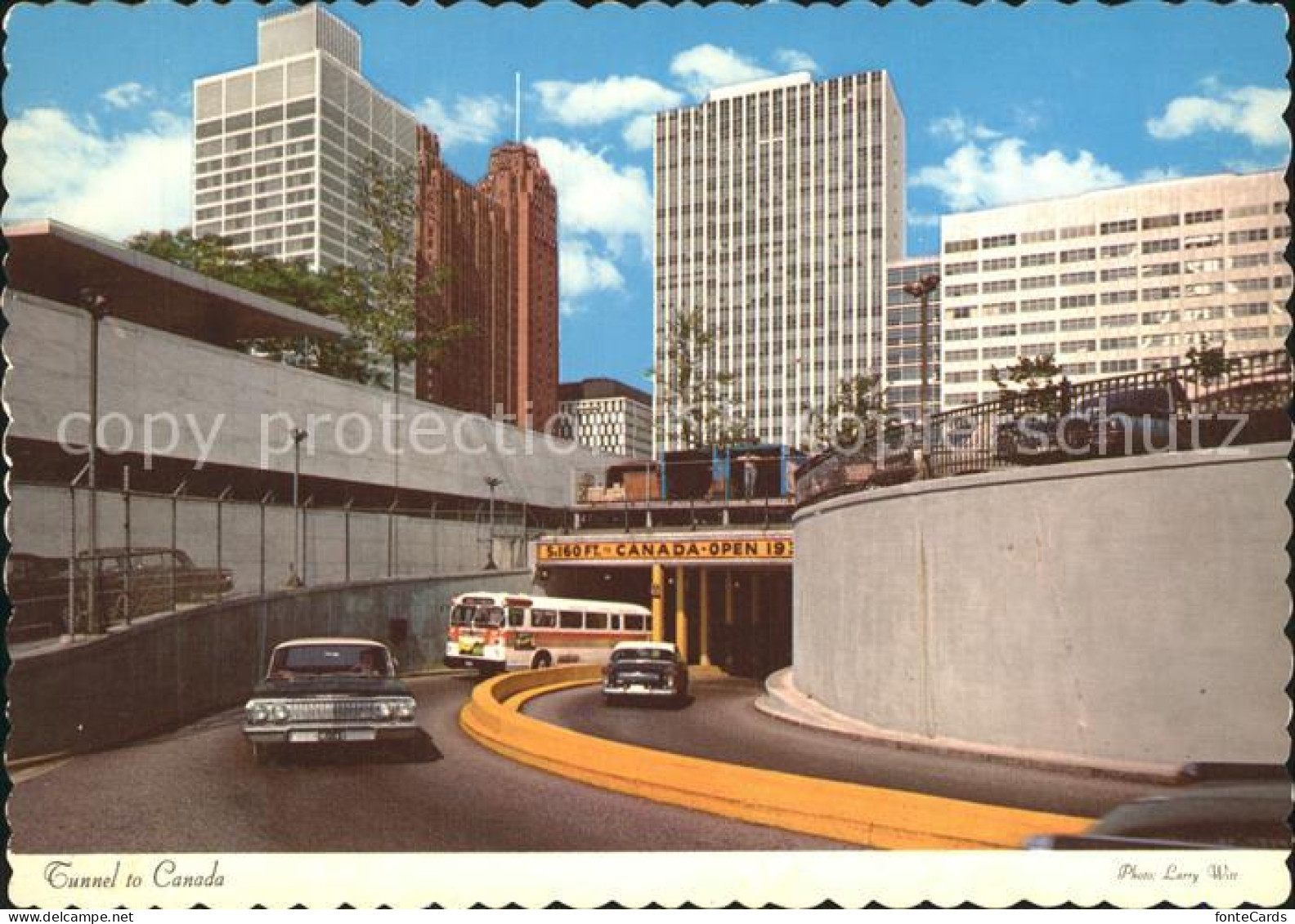 72324831 Detroit_Michigan Tunnel To Canada  - Autres & Non Classés