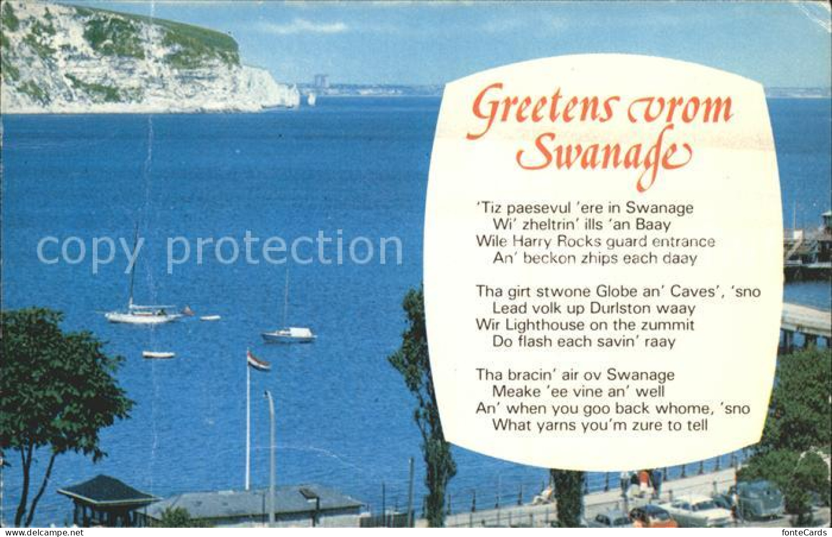 72323528 Swanage Purbeck Meer Boote Swanage Purbeck - Andere & Zonder Classificatie