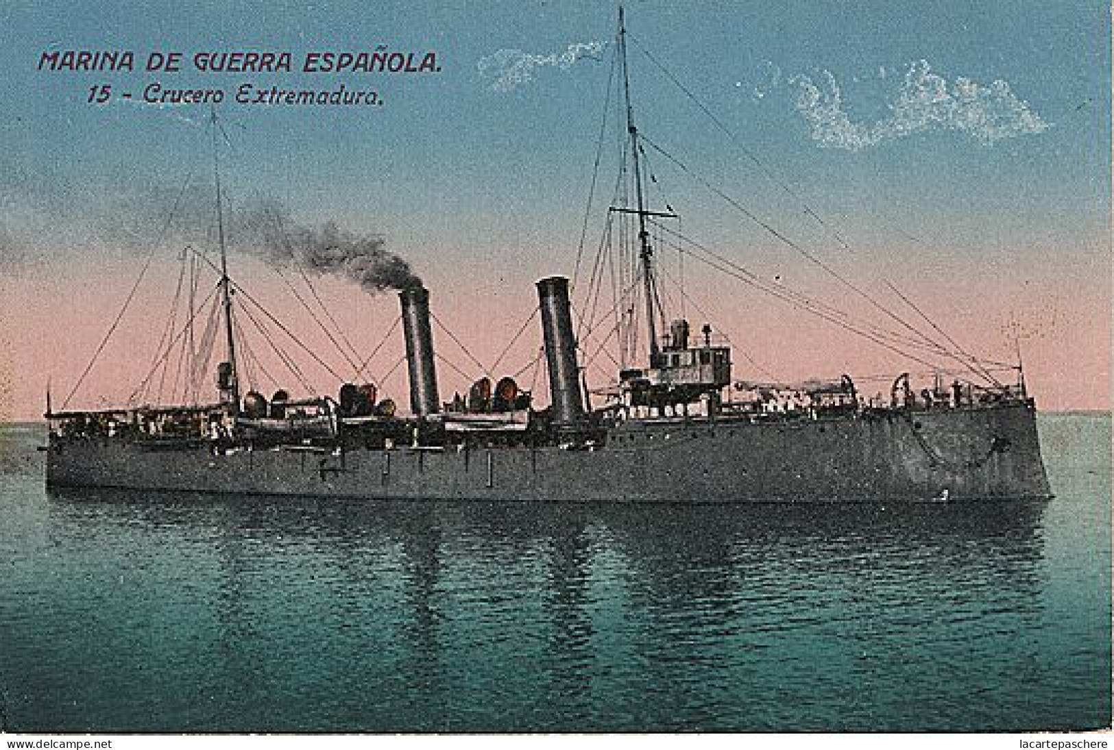 X126185 ESPANA MARINA DE GUERRA ESPANOLA CRUCERO EXTREMADURA - Warships