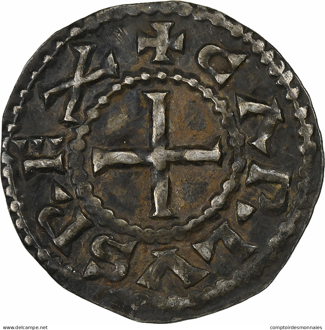 France, Charles Le Chauve, Denier, 840-855, Bourges, Argent, SUP, Prou:739 - Sonstige & Ohne Zuordnung