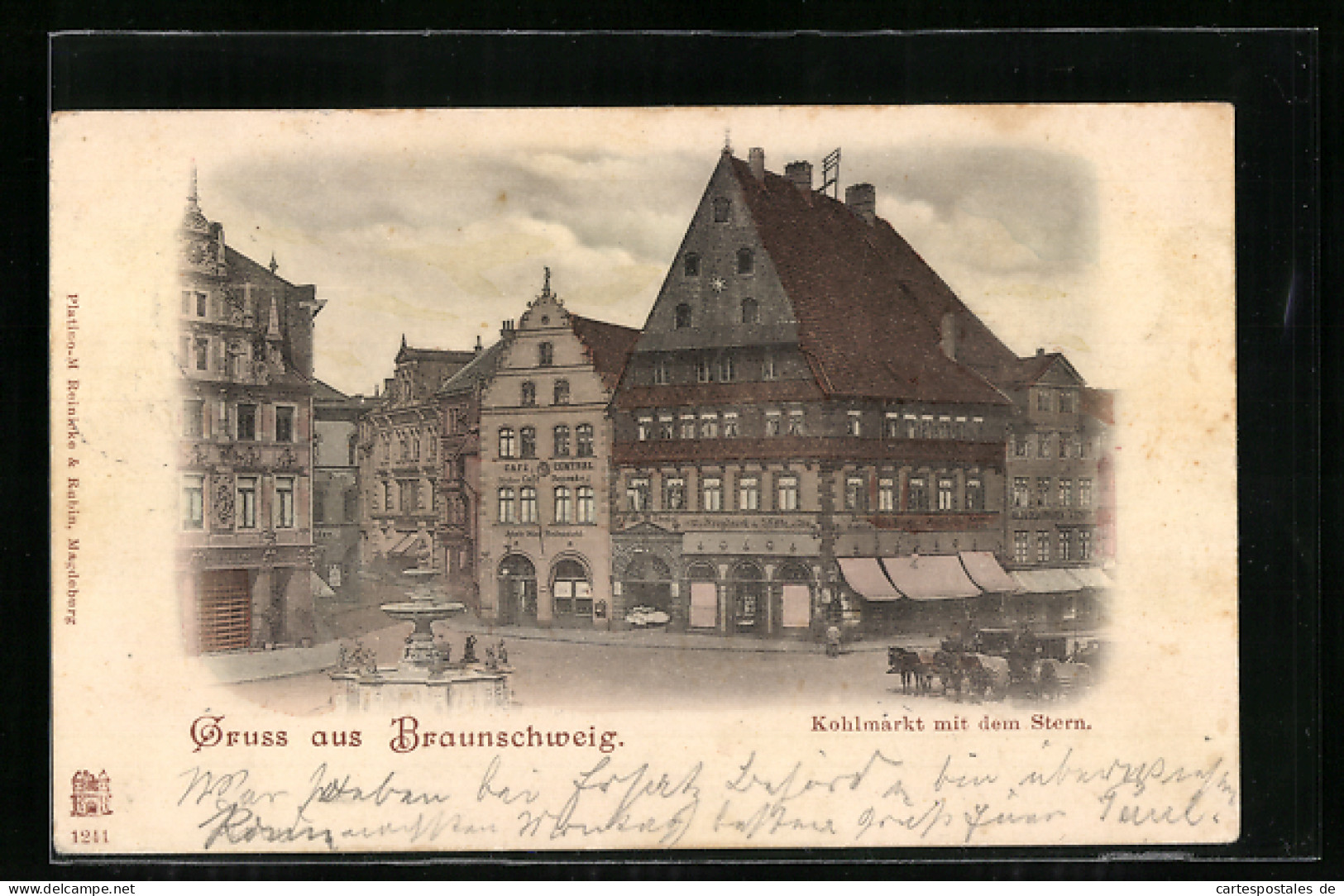 AK Braunschweig, Kohlmarkt Mit Dem Stern  - Braunschweig