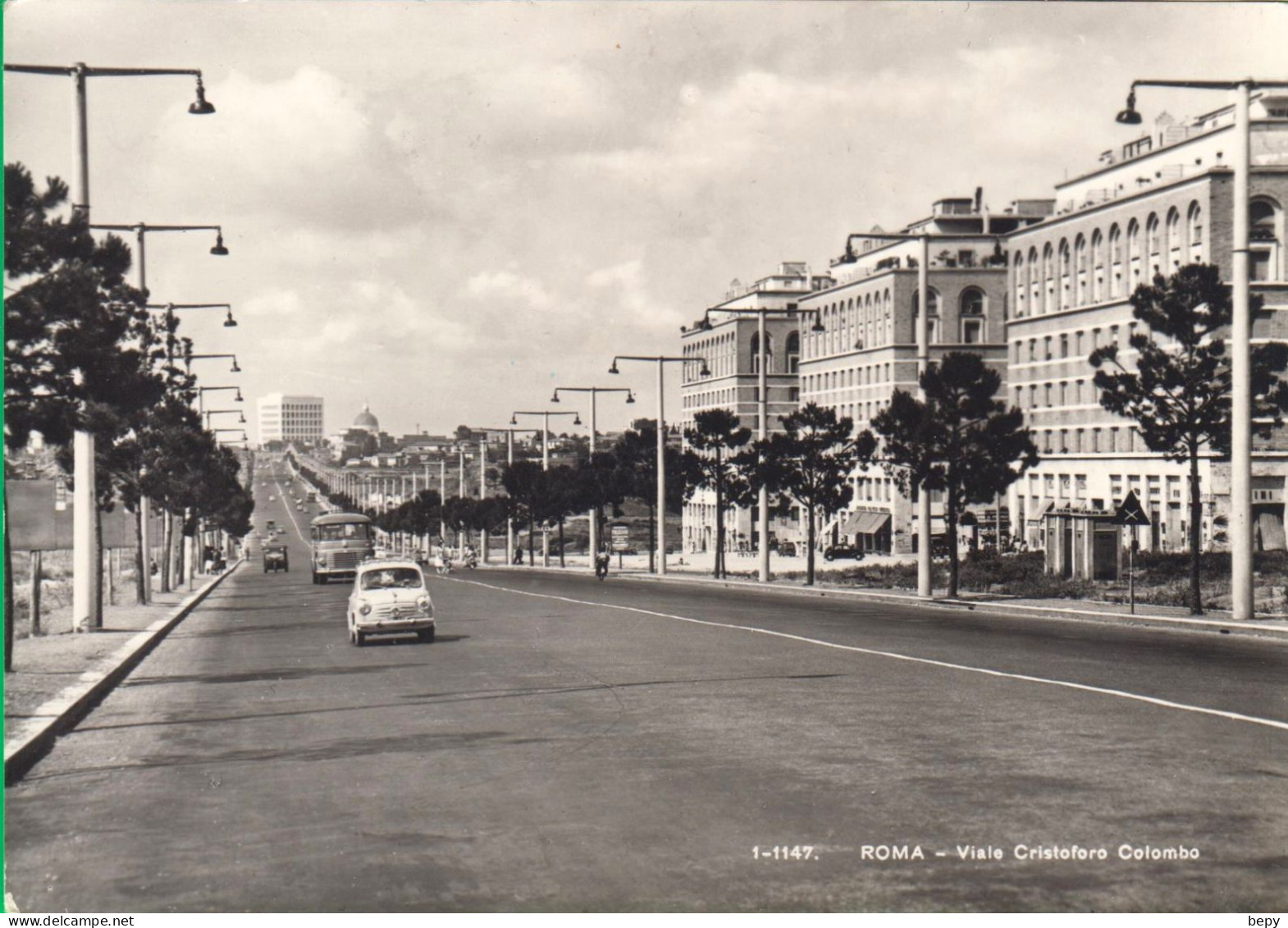 ROMA. VIALE CRISTOFORO COLOMBO. - Other Monuments & Buildings