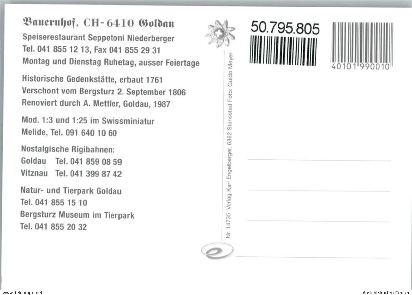 50795805 - Goldau - Sonstige & Ohne Zuordnung