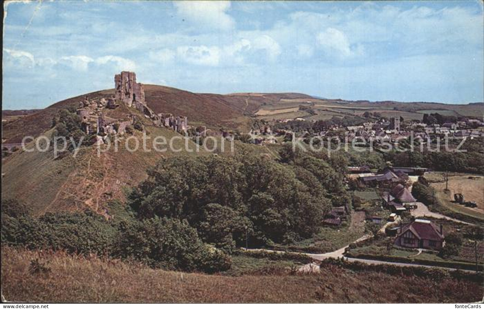 72322890 Corfe Dorset Castle Corfe Dorset - Other & Unclassified