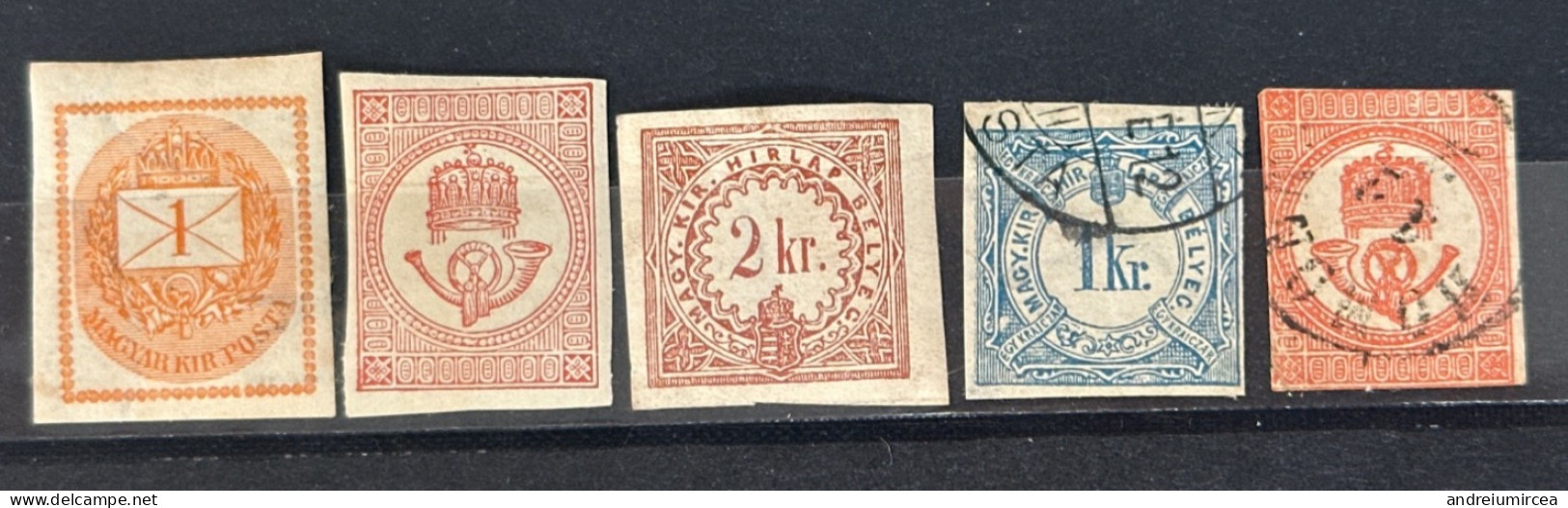 Lot 5 Stamps Zeitungsmarke MH + Used - Autres & Non Classés