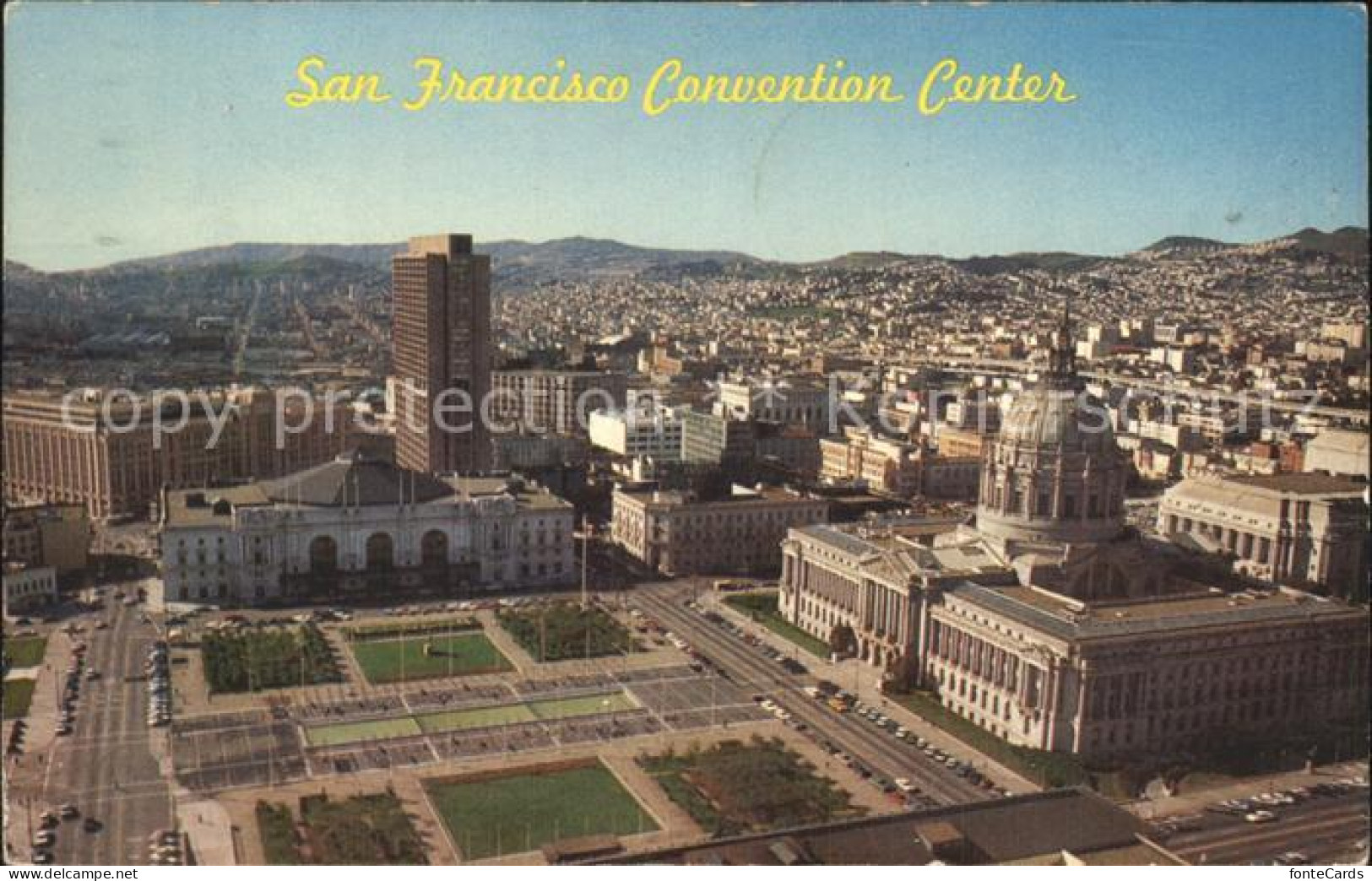 72320048 San_Francisco_California Convention Center Civic Center Plaza  - Autres & Non Classés