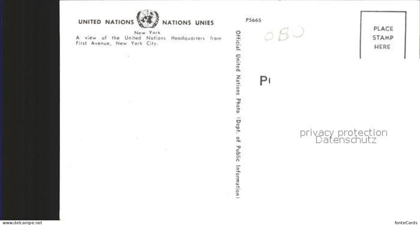 72320044 New_York_N.Y. United Nations  - Autres & Non Classés