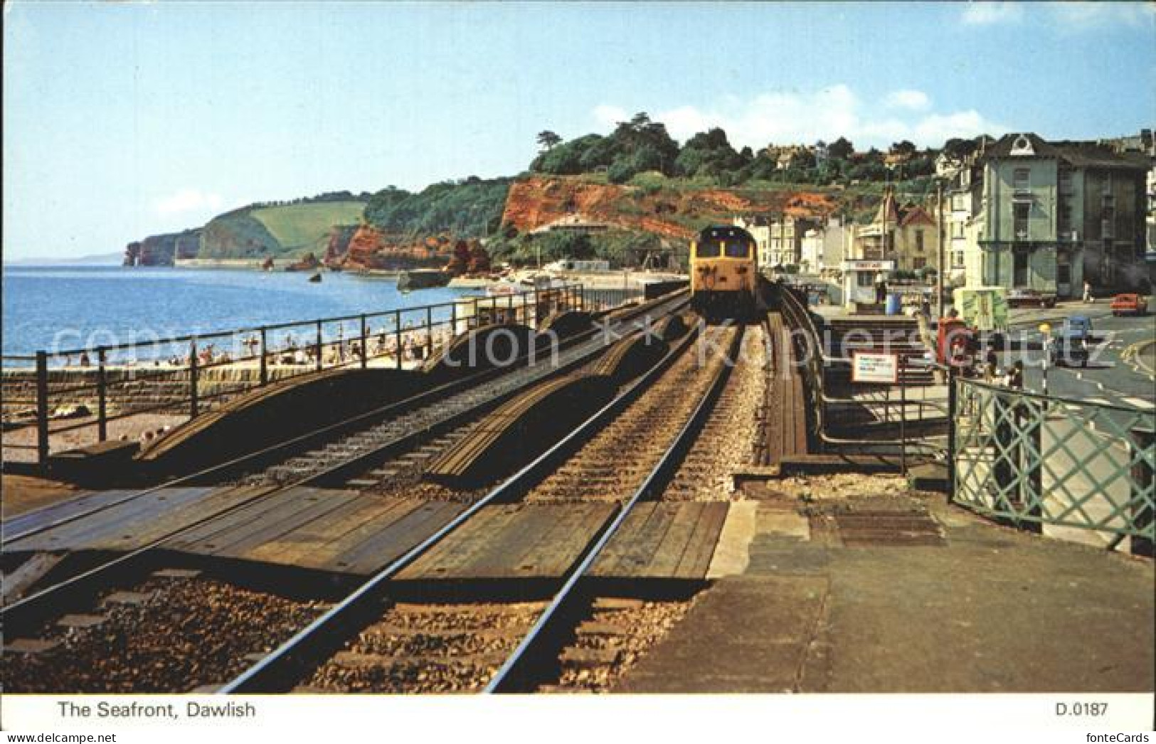 72318828 Dawlish Teignbridge The Seafront Train Dawlish Teignbridge - Altri & Non Classificati