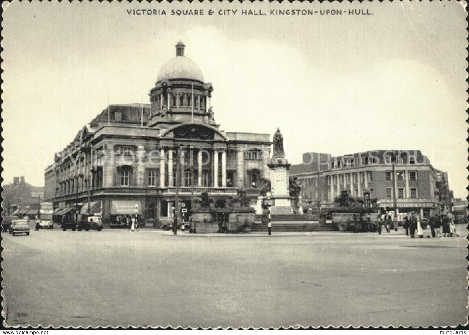 72318661 Kingston Upon Hull, City Of Victoria Square And City Hall  - Other & Unclassified