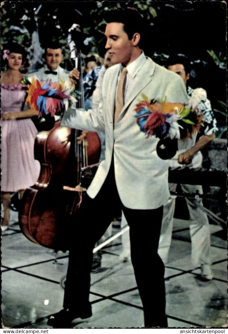 CPA Schauspieler Und Sänger Elvis Presley, Bossa Nova - Personaggi Storici