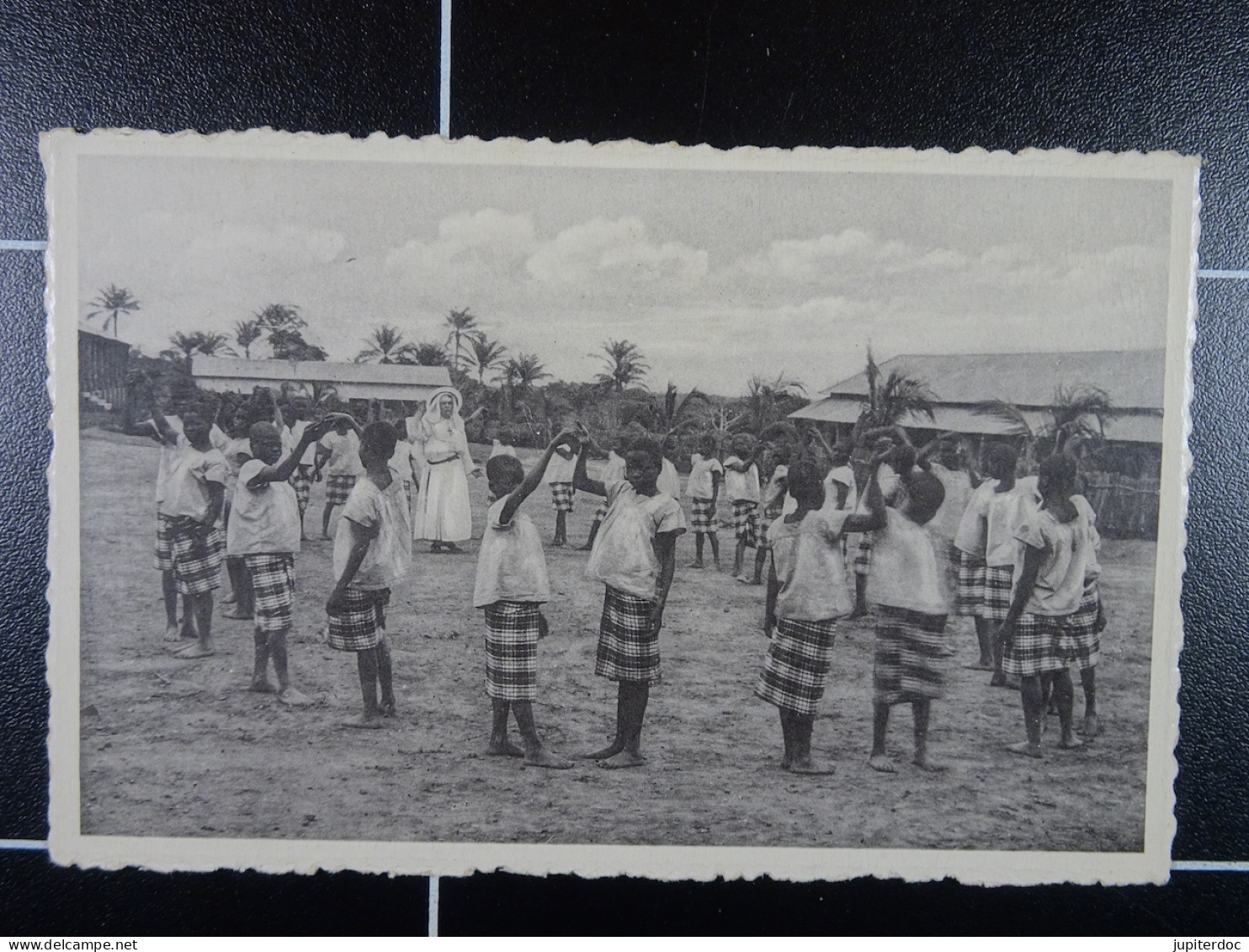 Mission Des Filles De Marie De Pesches Mangembo Jeux Gymnastiques - Belgian Congo