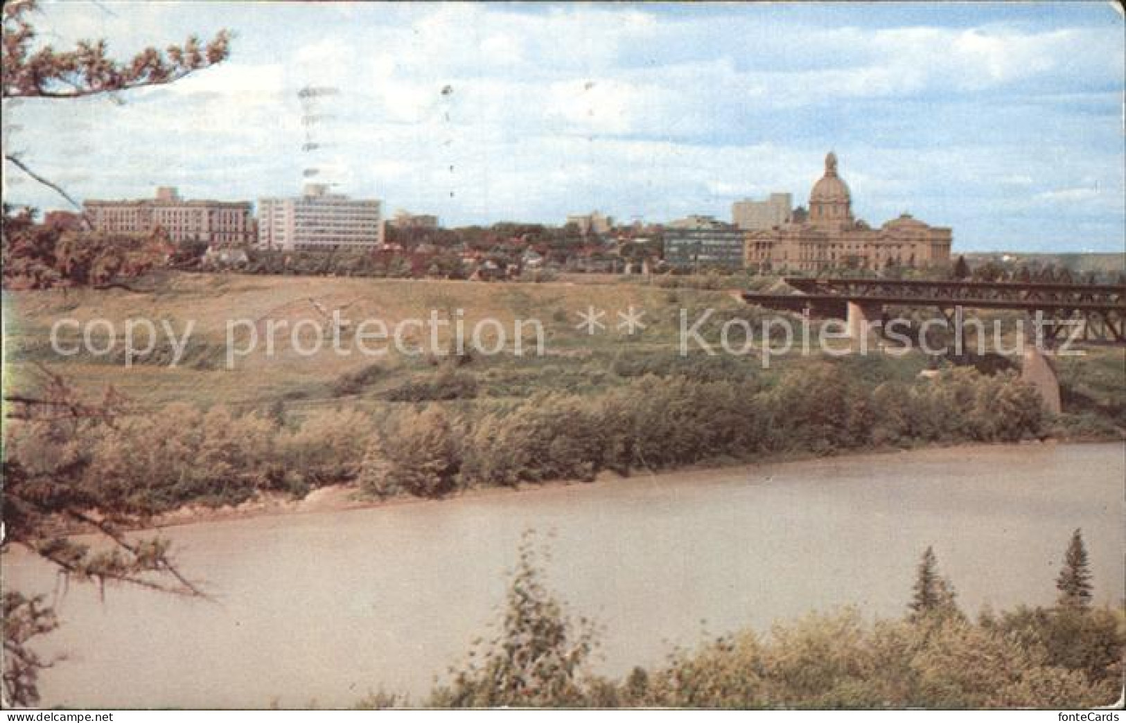 72316374 Edmonton Alberta North Sakatchevan River High Lewel Bridge Edmonton Alb - Sin Clasificación