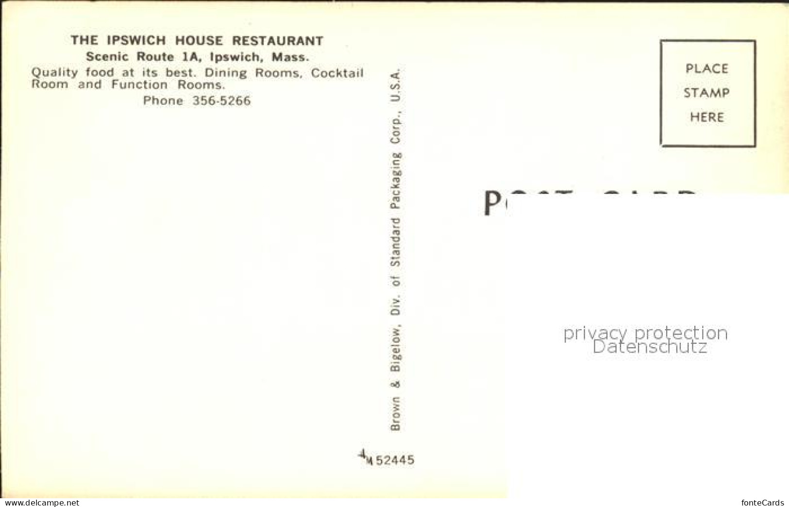 72315569 Ipswich_Massachusetts Ipswicch House Restaurant - Altri & Non Classificati