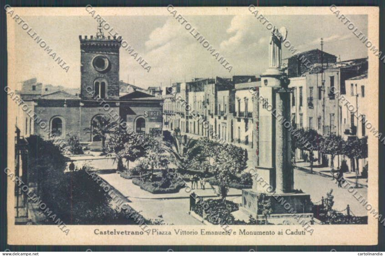 Trapani Castelvetrano Cartolina ZB9224 - Trapani