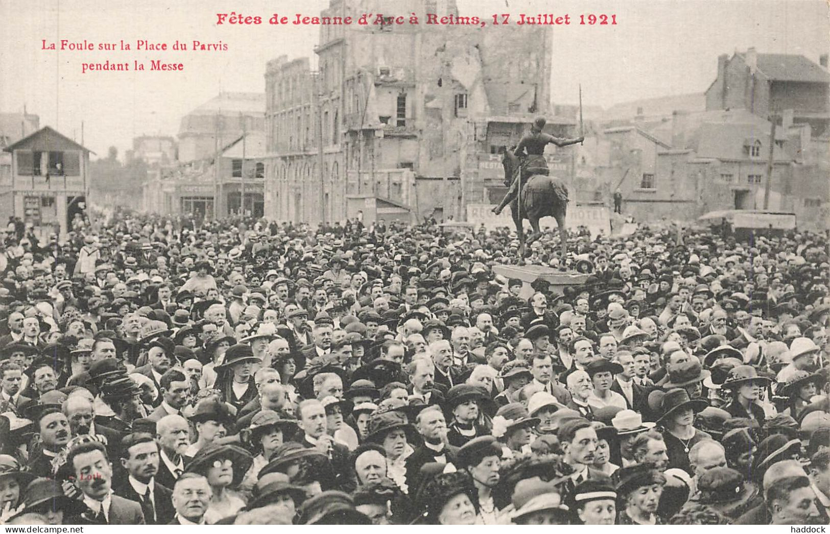 REIMS : FETES DE JEANNE D'ARC LE 17 JUILLET 1921 - Reims