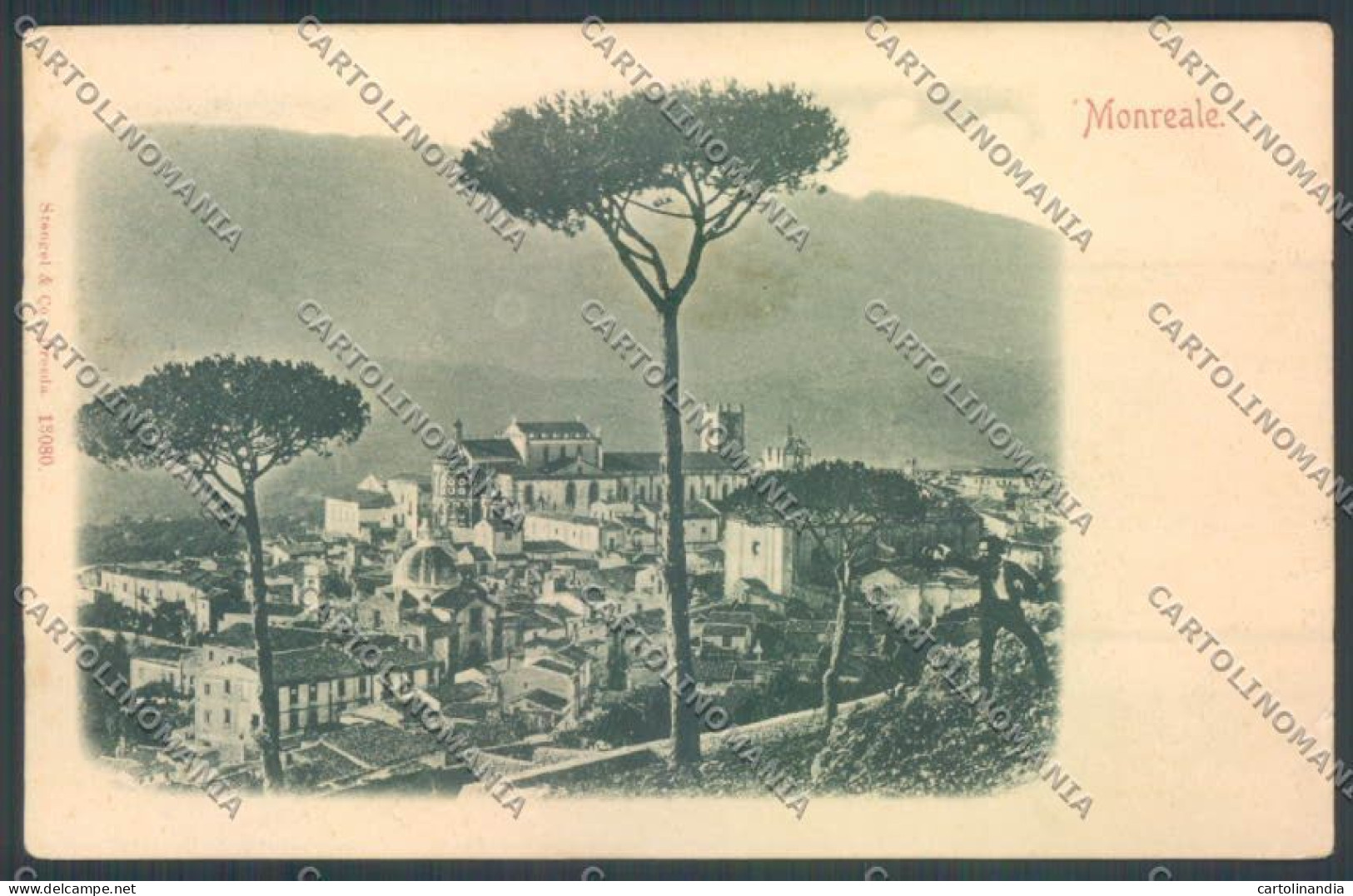 Palermo Monreale PIEGHINE Cartolina ZB9246 - Palermo