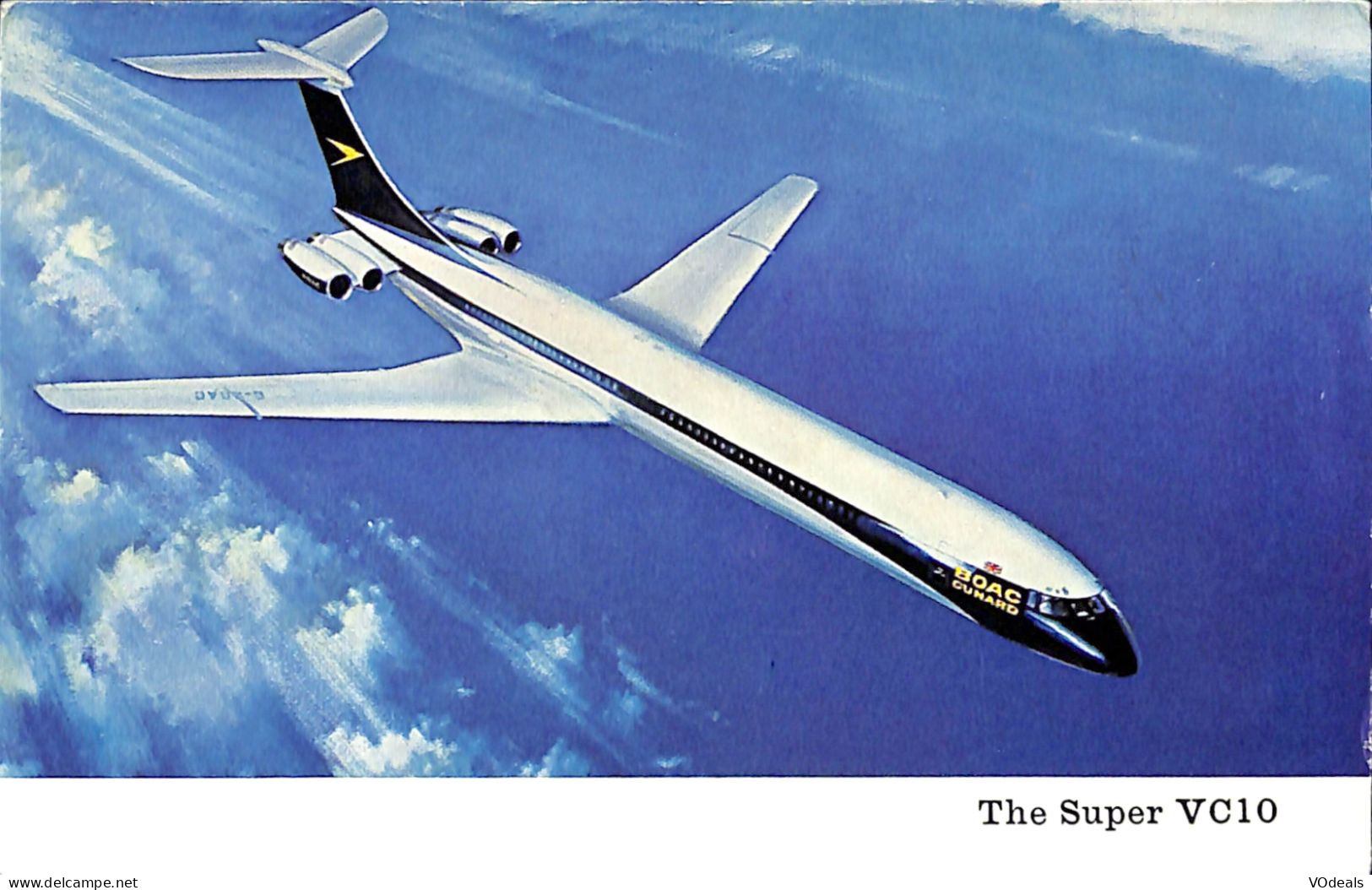 Belgique - Transports - Aviation - Avions - The Super VC10 - 1946-....: Ere Moderne