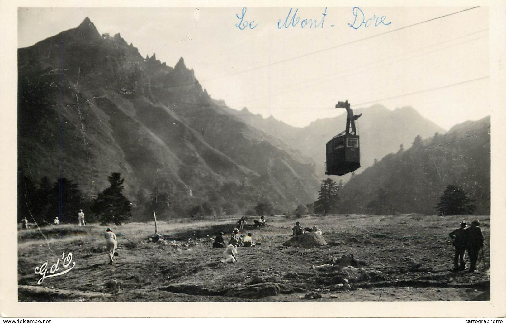 France L'Auvergne Vallee D'enfer Teleferique Du Saucy - Auvergne