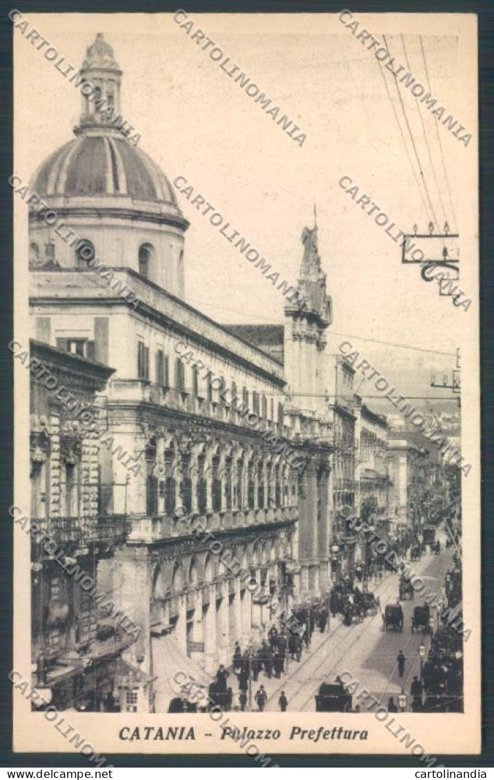 Catania Città Prefettura Cartolina ZB8985 - Catania