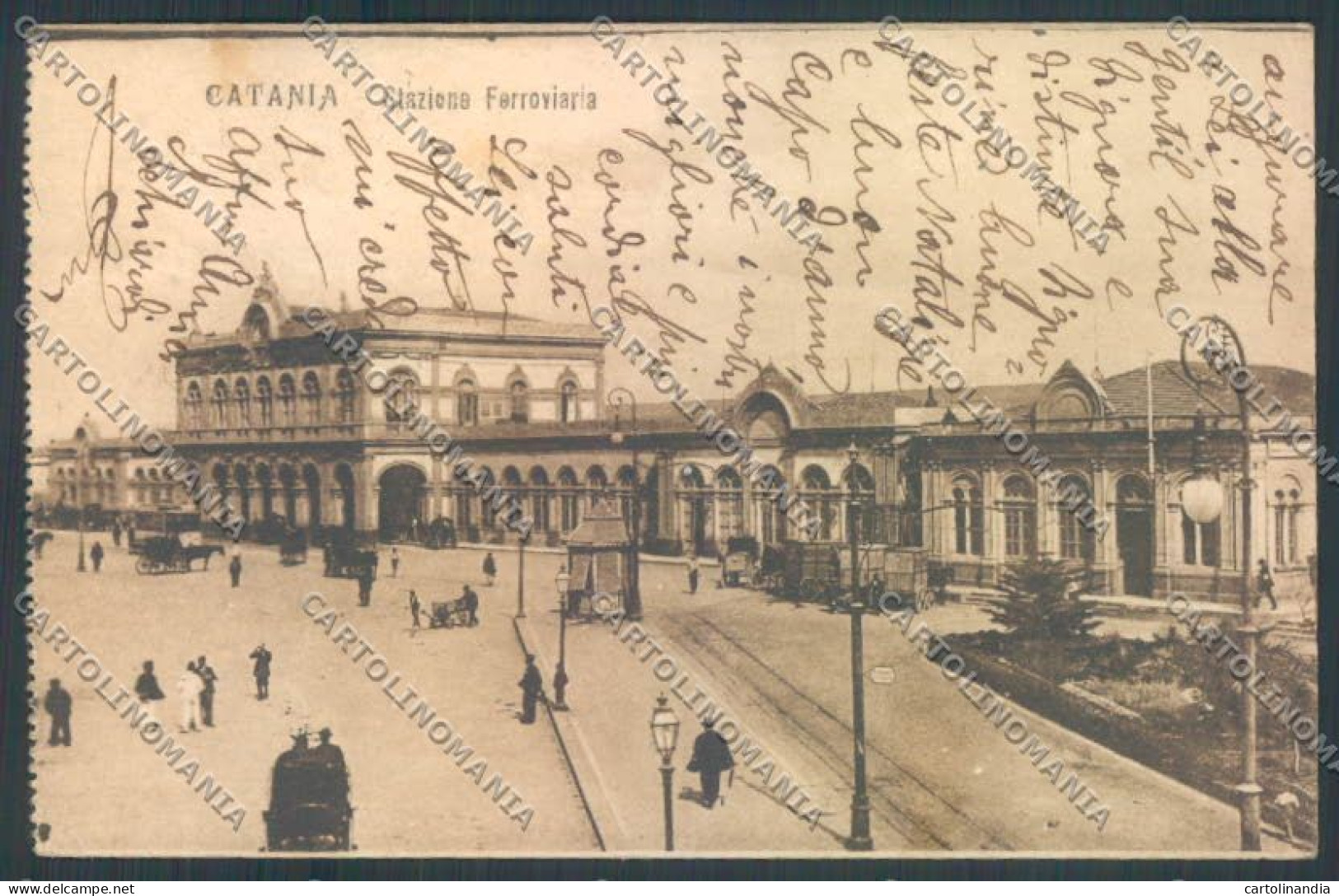 Catania Città Stazione Cartolina ZB8997 - Catania