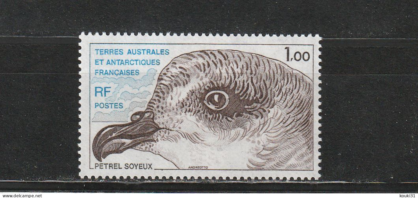 TAAF YT 82 ** : Pétrel Soyeux - 1979 - Unused Stamps