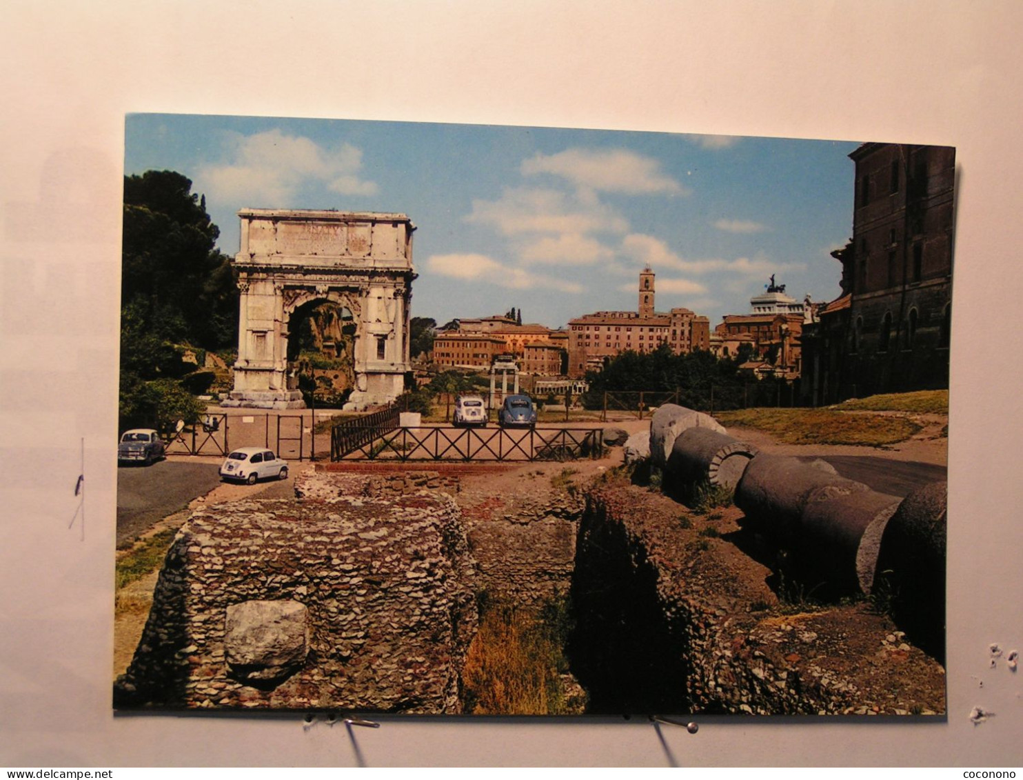 Roma (Rome) - Arco Di Tito E Ruderi Tempio Di Venere - Altri Monumenti, Edifici