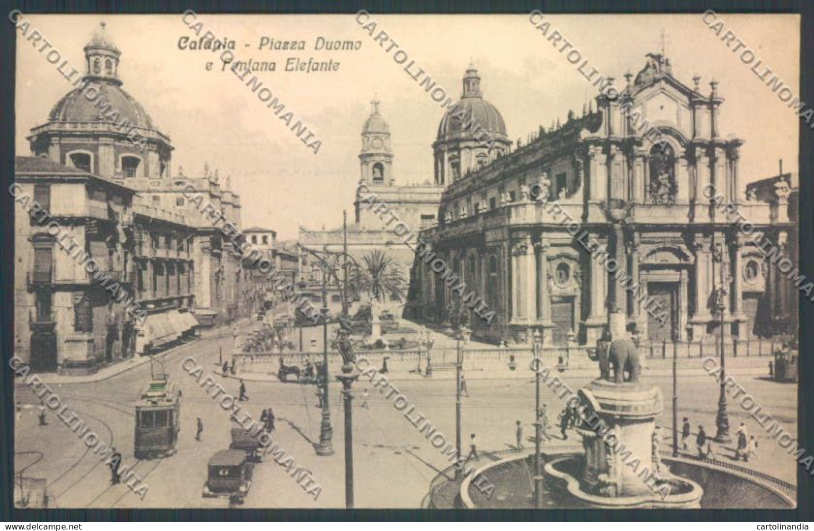 Catania Città Duomo Cartolina ZB8859 - Catania