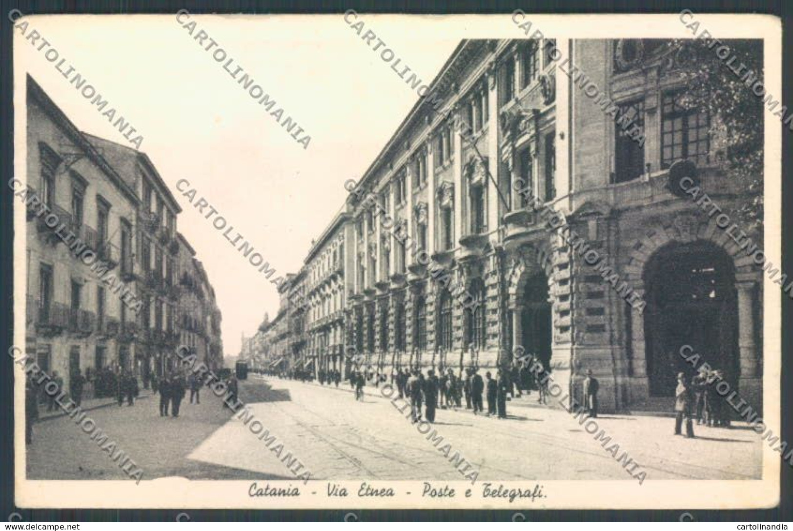 Catania Città Poste Cartolina ZB8874 - Catania