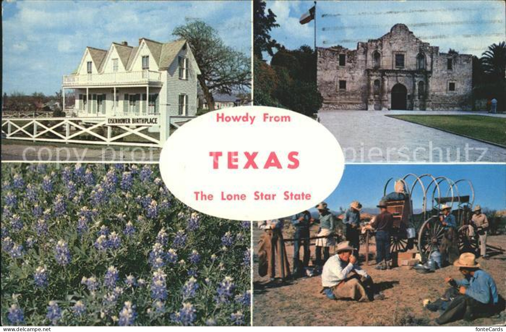 72312209 Texas_City Eisenhower Birth Place Alamo San Antonio - Other & Unclassified