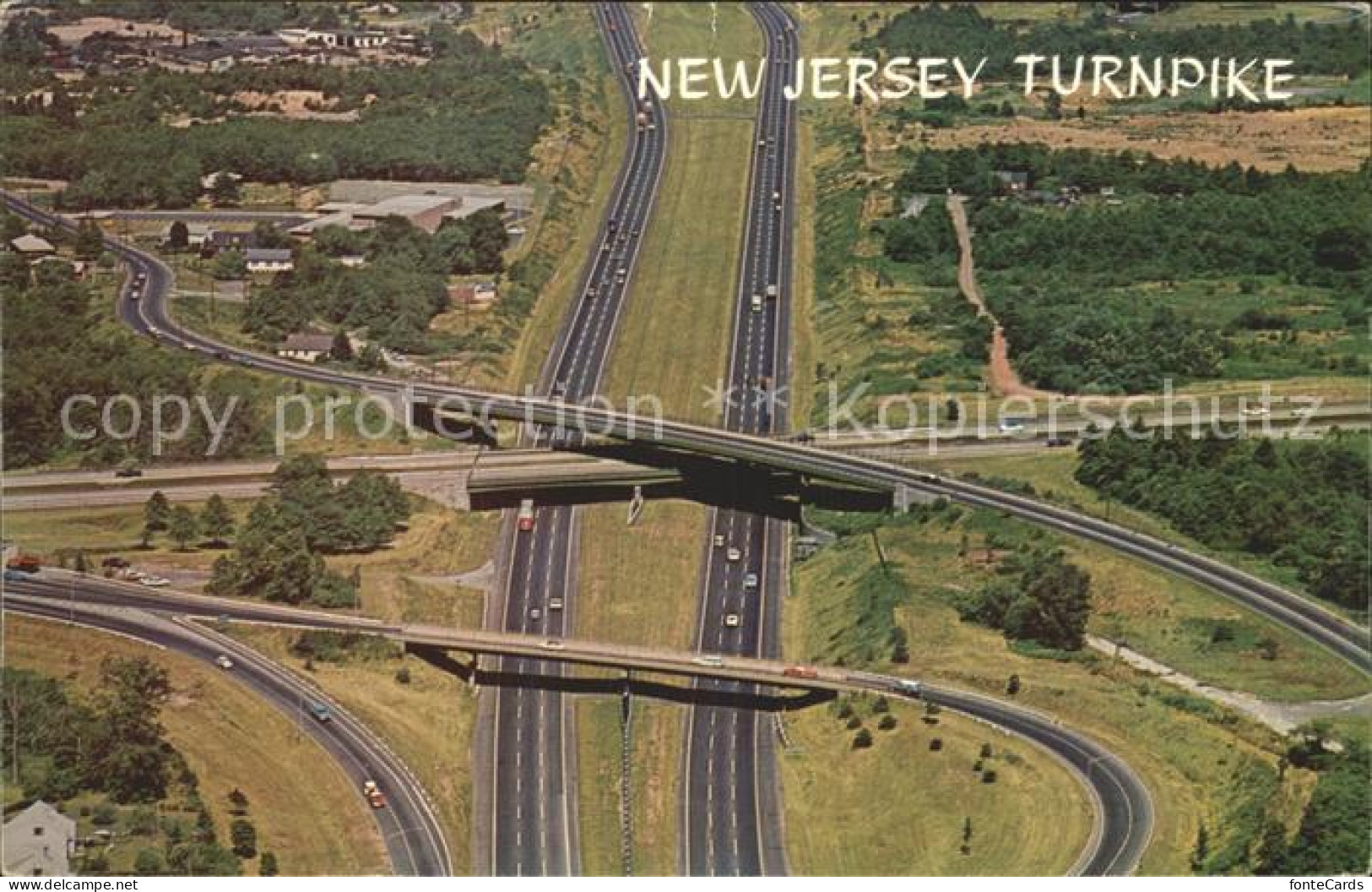 72311747 Woodbridge_New_Jersey New Jersey Turnpike Aerial View - Other & Unclassified