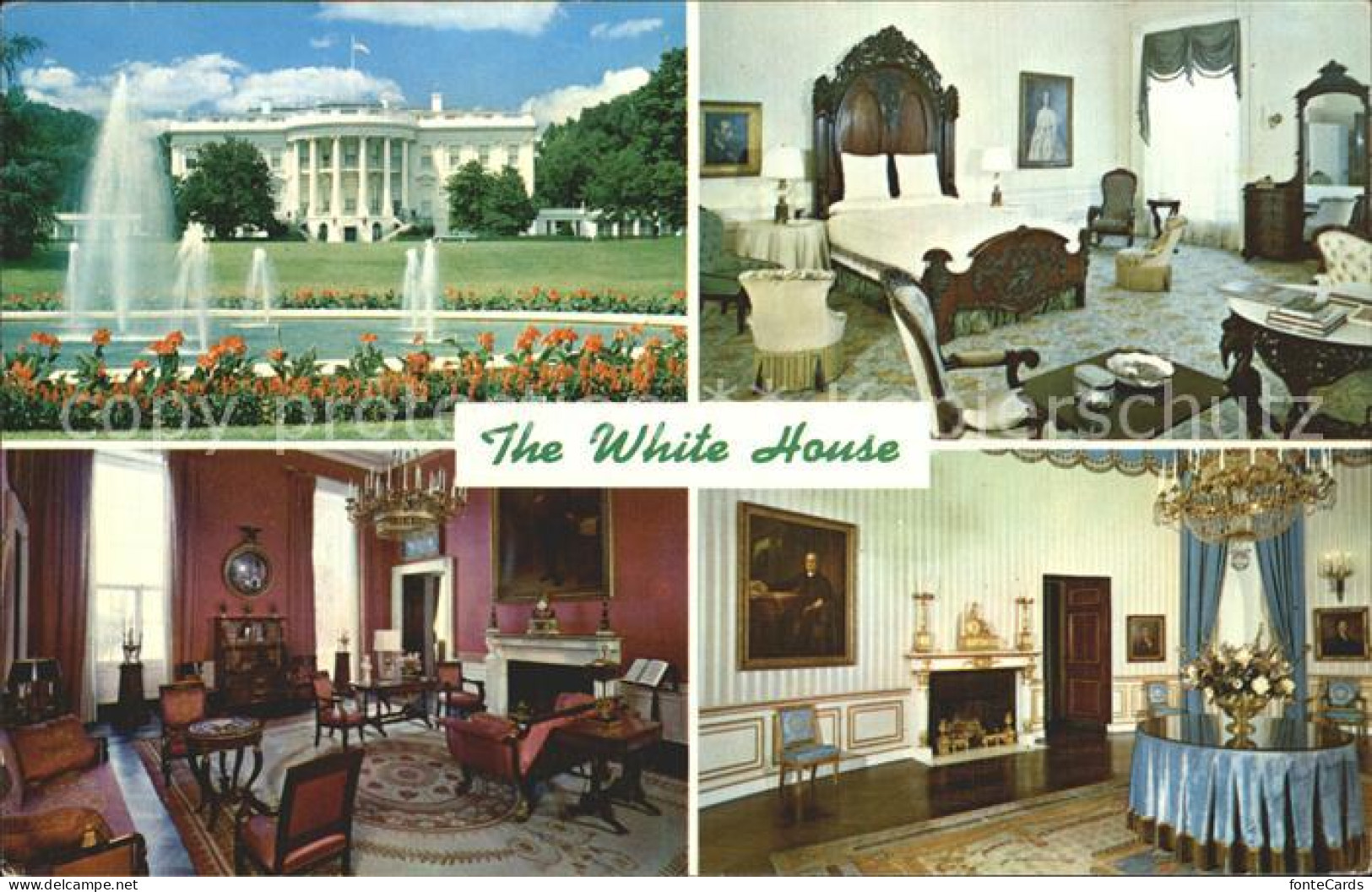 72311727 Washington DC The White House Lincolns Bedroom Red Room Blue Room  - Washington DC
