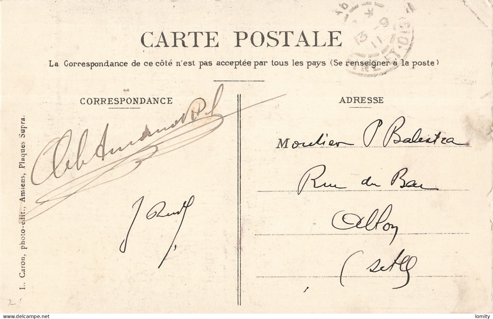 Destockage lot de 19 cartes postales CPA Somme Amiens Ham Albert Saint Valery sur Somme Ault Pierrepont sur Avre