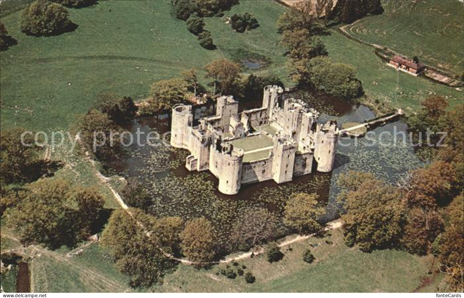 72311680 Bodiam Castle Aerial View Bodiam Castle - Altri & Non Classificati