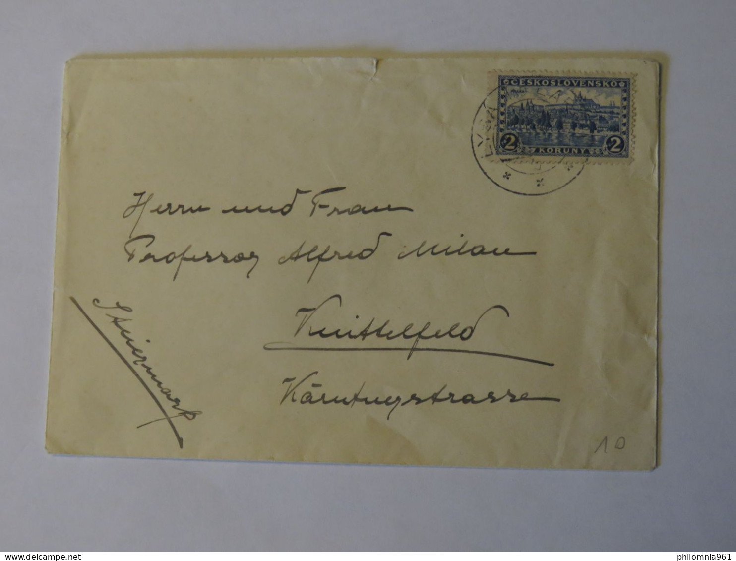 CZECHOSLOVAKIA OLD COVER - Other & Unclassified