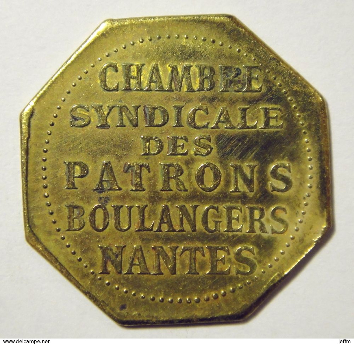 Nantes - Chambre Syndicale Des Patrons Boulangers 1/4 Décime - Monetari / Di Necessità