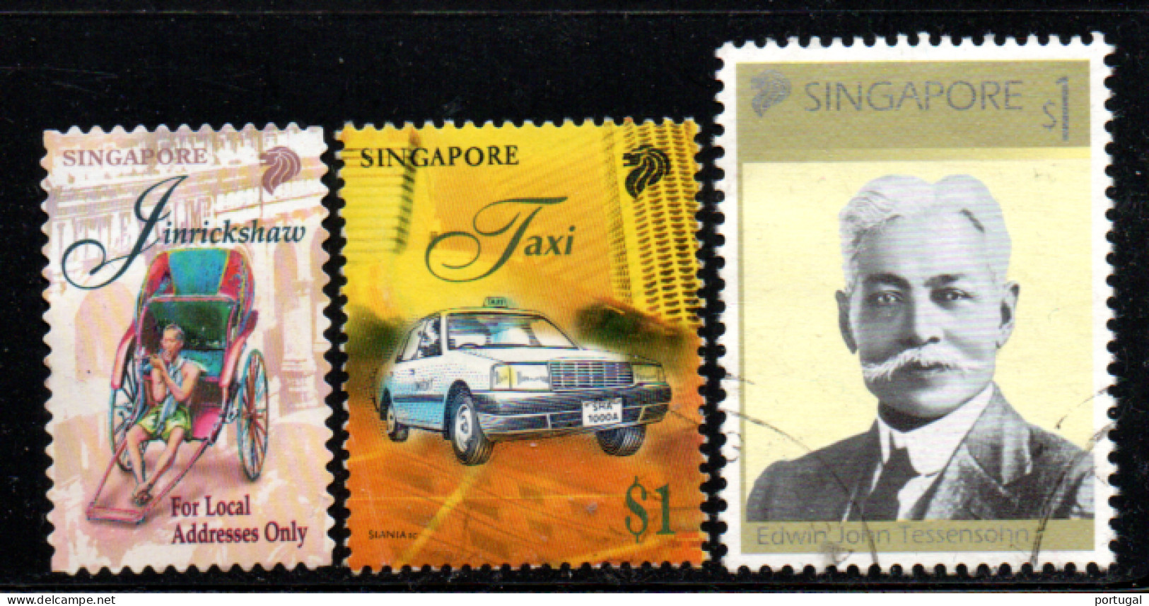 Singapour  (3 Timbres ) - OBLITERE - Singapur (1959-...)