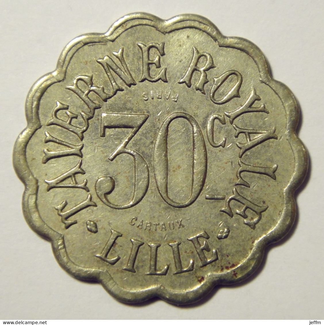 Lille - Taverne Royale 30c - Monétaires / De Nécessité