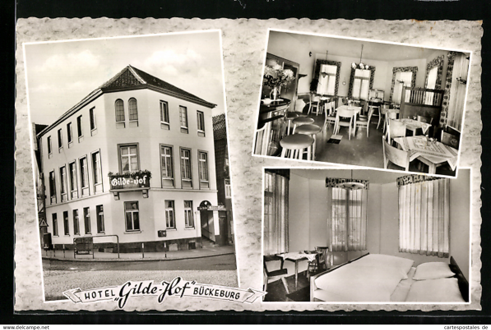 AK Bückeburg, Hotel Gilde-Hof, Lange Strasse 10  - Bueckeburg