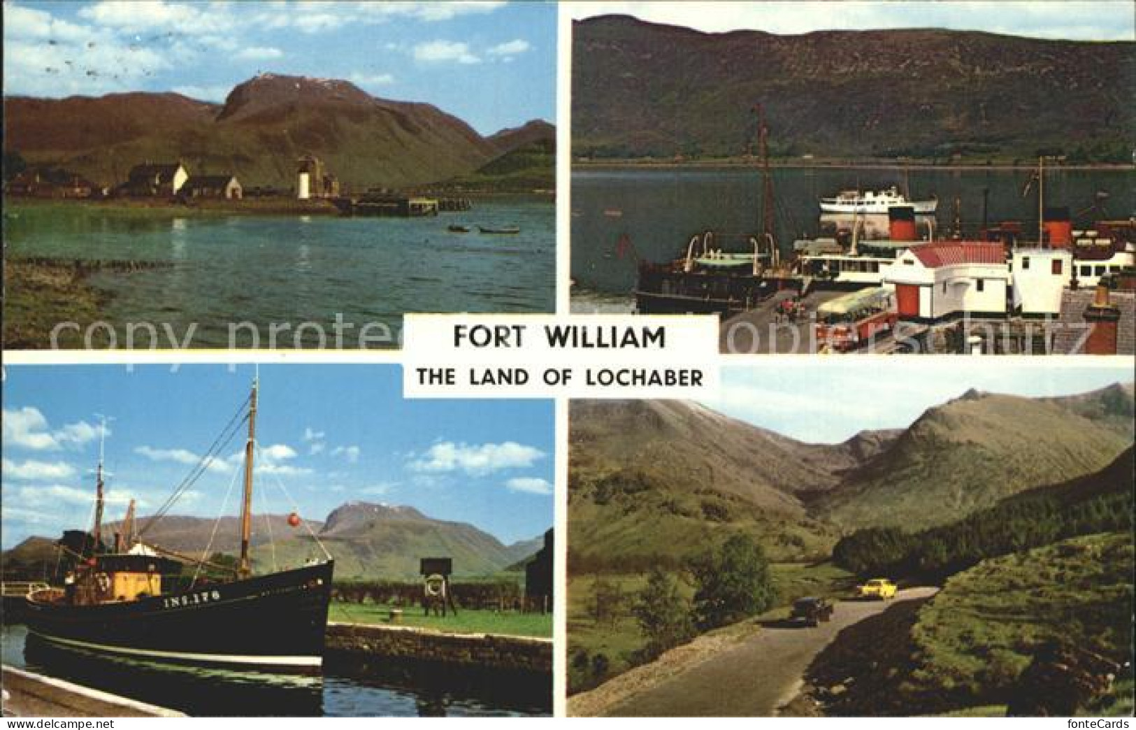 72311246 Fort William Lochaber Hafen Schiff   - Altri & Non Classificati